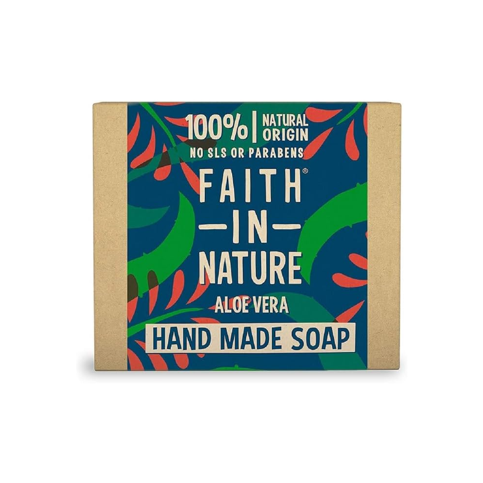 Faith In Nature Aloe Vera Soap 100g (Packing May Vary)