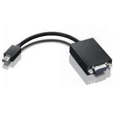 Lenovo DisplayPort naar VGA adapter zwart [] - 03X6402