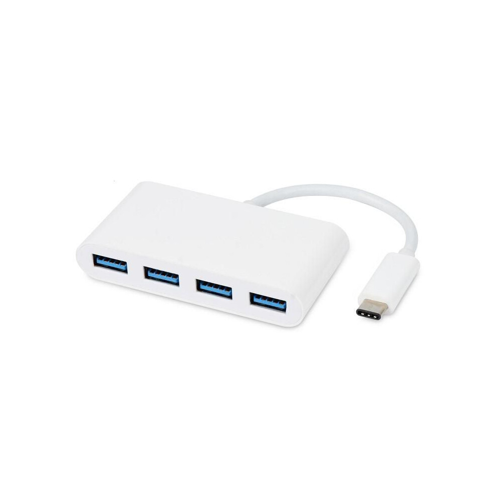 MicroConnect Connect - hub - 4 ports USB-Hubs - USB 32 - 4 - Wei - Bild 4