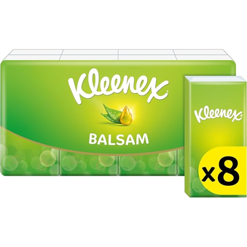 Kleenex Kleenex Balsam Pocket Pack Tissues, 8 Pocket Packs