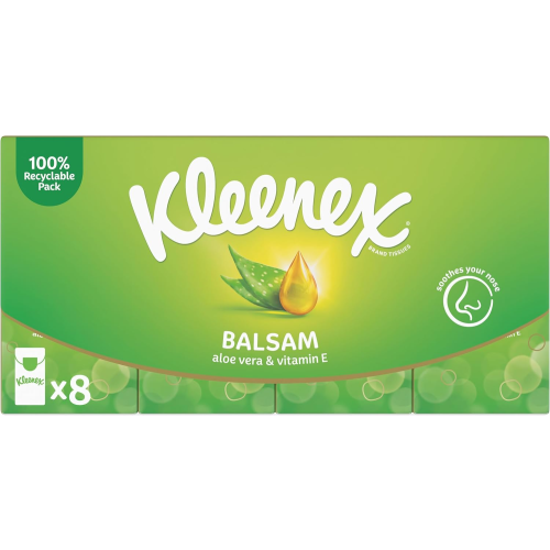 Kleenex Kleenex Balsam Pocket Pack Tissues, 8 Pocket Packs 2