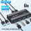 (USB Switch)USB KVM Switch Adapter USB 3.0 Switcher 2 Input 4 Output USB Switch KVM Switcher Printer 2