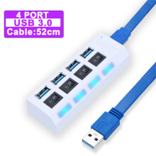 (Port USB 4 3.0) 3.0 USB Hub Multi USB Splitter Multi Hub USB Hub USB 3 Użyj zasilacza Port USB z