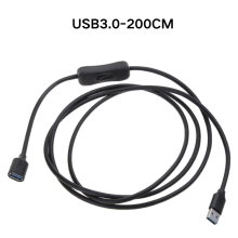 (USB3.0-200CM) Przewód przedłużający USB 2.0/3.0 do synchronizacji danych, kompatybilny z przełącznikiem