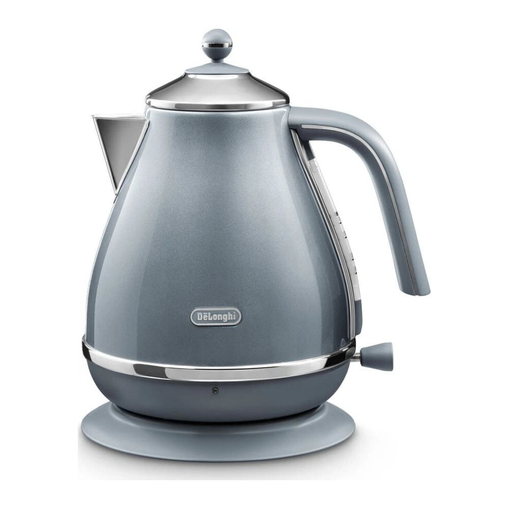 De'longhi Jug Kettle Icona Anti-Limescale Filter Metallic - Blue
