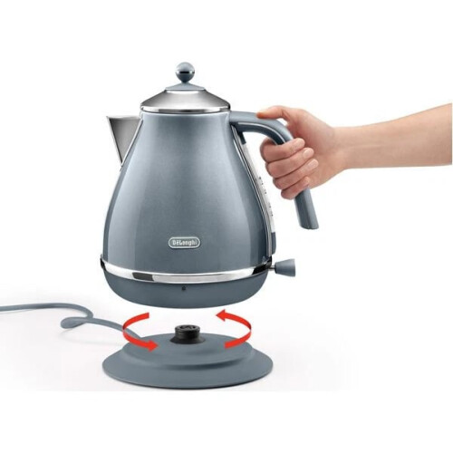 De'Longhi DeLonghi Jug Kettle Icona Anti-limescale Filter Metallic -  Blue 2