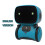 (Αγγλικά Μπλε) Toy Robot Voice Control Διαδραστικό Robot Cute Toy Smart Robot for 1