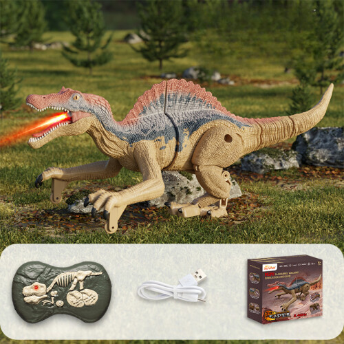(Γ) Ηλεκτρικό τηλεχειριστήριο Velociraptor Tyrannosaurus Rex προσομοίωση