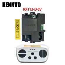 (6V RX113 SET)12V Weelye barn elektrisk åka på bil fordon Fjärrkontroll mottagare kontrollbox enhet