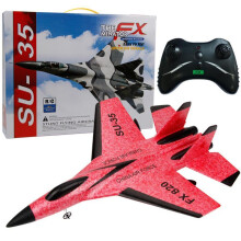 (39 cm czerwony) FX620 RC Samolot Zabawka Cessna 150m Jet Su35 Elektryczny Piankowy Samolot Zdalnie