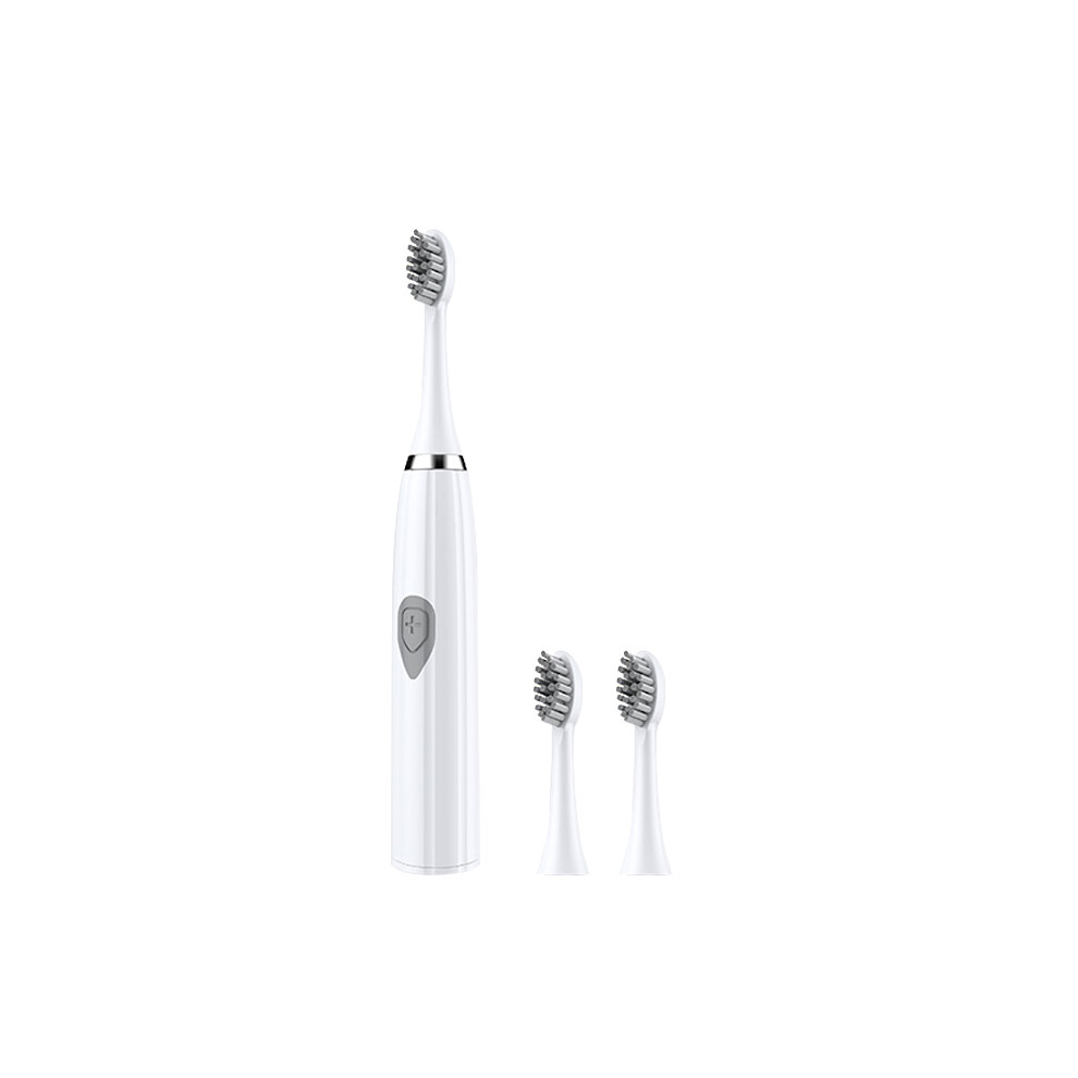 (3 têtes de brosse) Brosse à dents électrique pour adultes, ensemble de brosses à dents automatiques