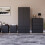 Vida Designs (Black) Denver 4 Pc Bedroom Set Bedsides Chest Wardrobe 2 4