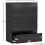 Vida Designs (Black) Denver 4 Pc Bedroom Set Bedsides Chest Wardrobe 2 6