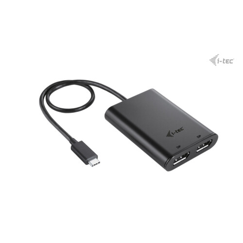 I-Tec C31DUAL4K60DP Zwart 1