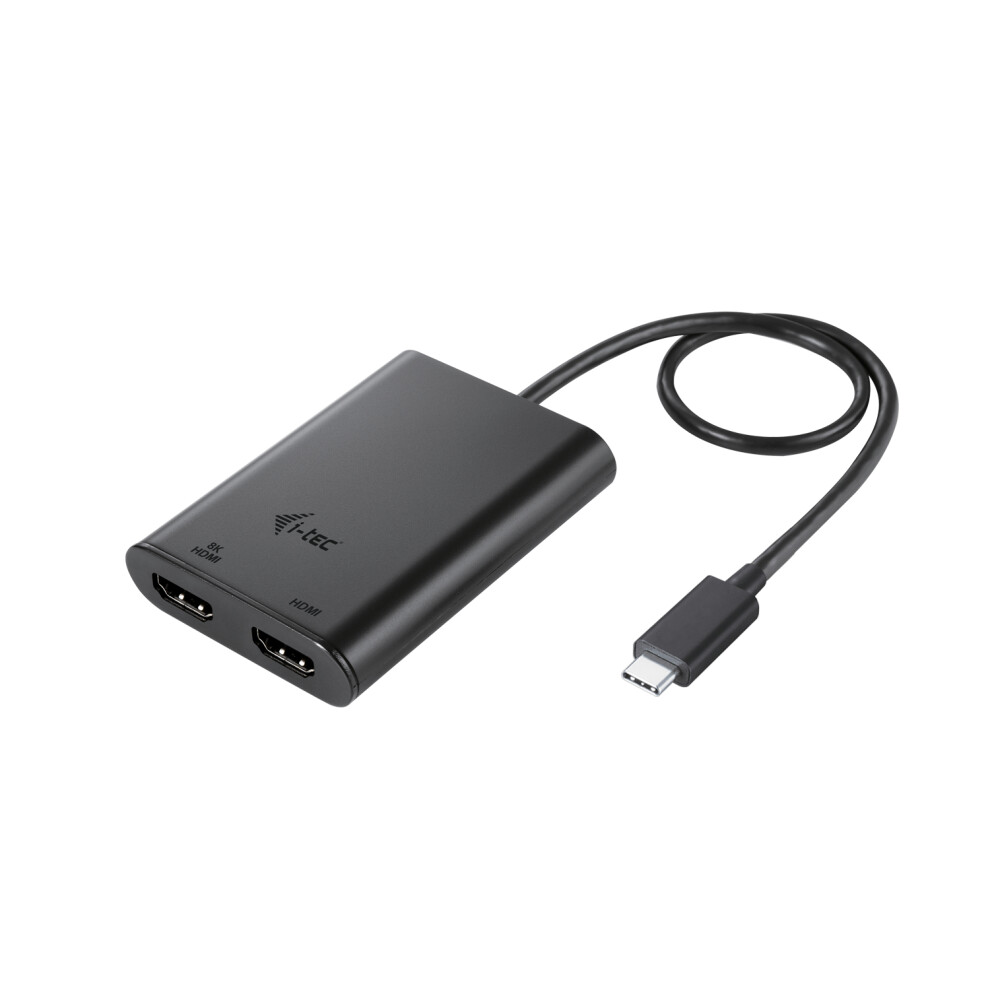 i-tec USB-C Dual 4K/60Hz (single 8K/30Hz) HDMI Video Adapter, 2.0, USB Typ-C, HDMI-Ausgang, 7680 x 4320 Pixel - Bild 4