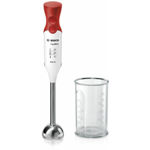Bosch Bosch MSM64110 blender Immersion blender 450 W Red, White