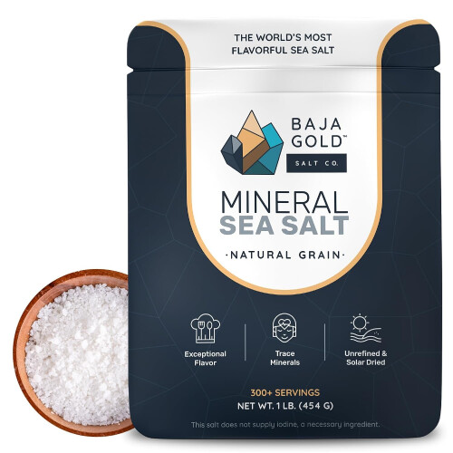 Sel de Mer Minéral, Grain Naturel
