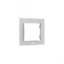 Cornice da parete - SHELLY - WF2 - Bianco - Rettangolare - Contemporaneo