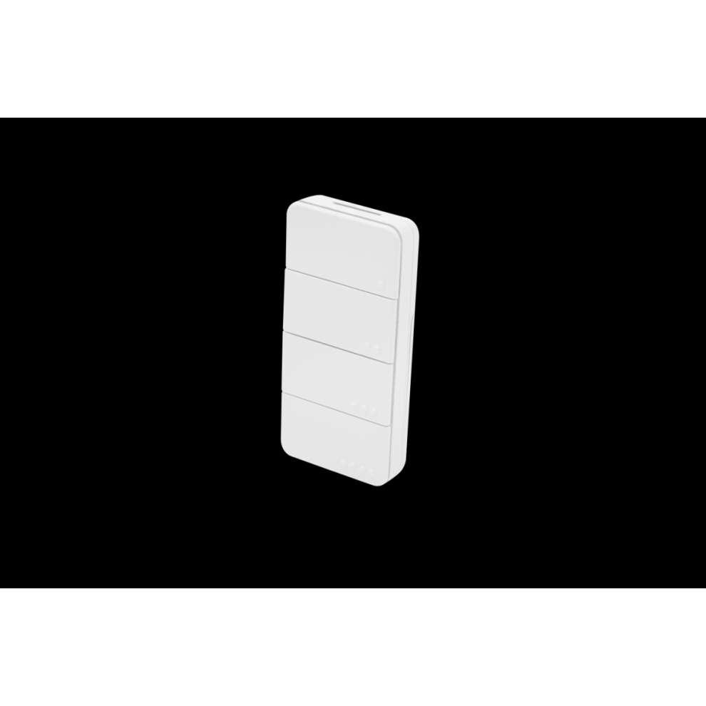 Shelly Plug & Play "Blu Rc Button 4" Fernbedienung Inkl. Magnethalter 4-Fach 16 Aktionen Weiã 3800235268308