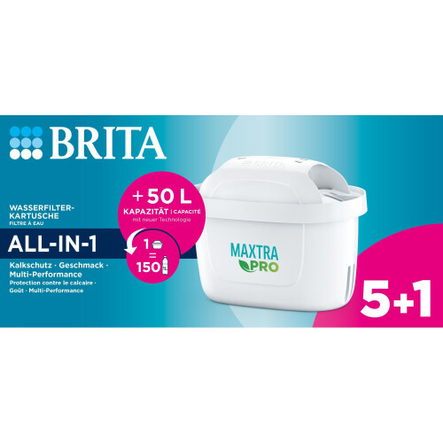 BRITA Filtre à Eau - BRITA - MAXTRA Pro - Blanc 1