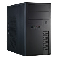 Caixa Mini-tour - Chieftec - Série Mesh XT-01B - Preto - USB/Áudio - Micro ATX