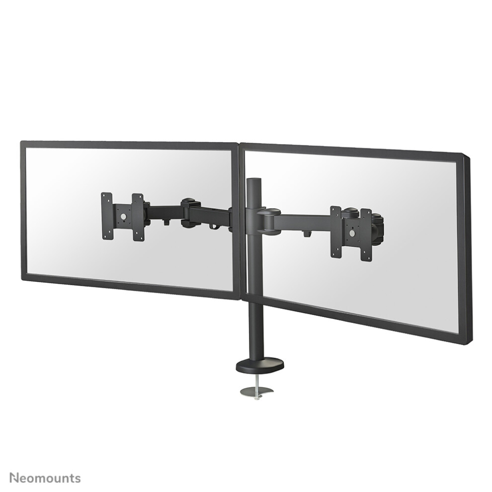 Neomounts FPMA-D960DG Doppel-Monitorarm 10-27, Tischdurchführung, schwarz - Bild 6