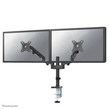 Neomounts DS70-750BL2 x2 Tafelsteun voor scherm 43,2 cm (17) - 68,6 cm (27) zwart kantelbaar + draaibaar, verstelbaar
