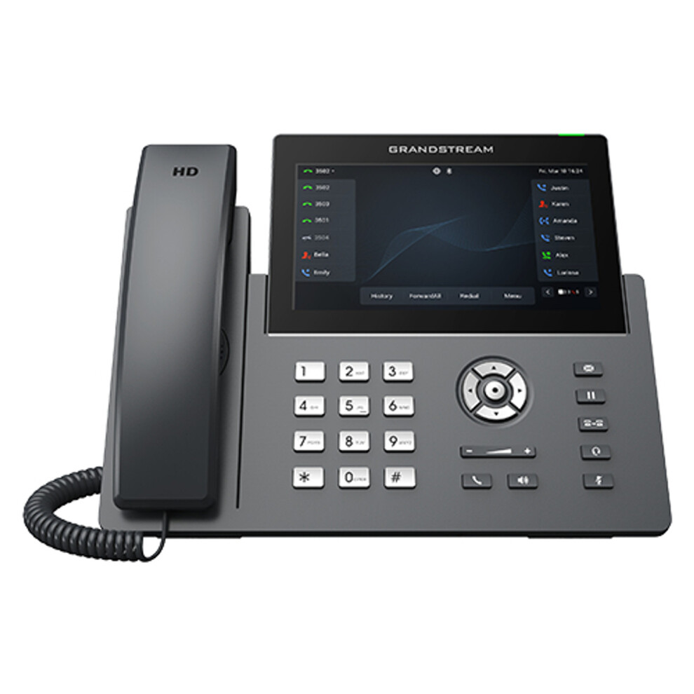 Grandstream GRP2612, Telefon, Schwarz - Bild 4