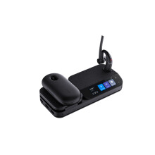 Auricular Bluetooth - YEALINK - BH71-WORKSTATION-PRO - Micrófono de 4 vías - Reducción de ruido - Autonomía de 10h