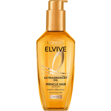 L'Oréal Paris Elvive Extraordinary Oil Miracle Hair Serum, Intense Nourishment, Up to 6x more Shine, up to 230° heat pr