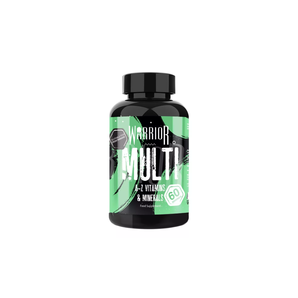 Warrior Essentials Multi Vitamins & Minerals - 60 Tablets For Men And Women