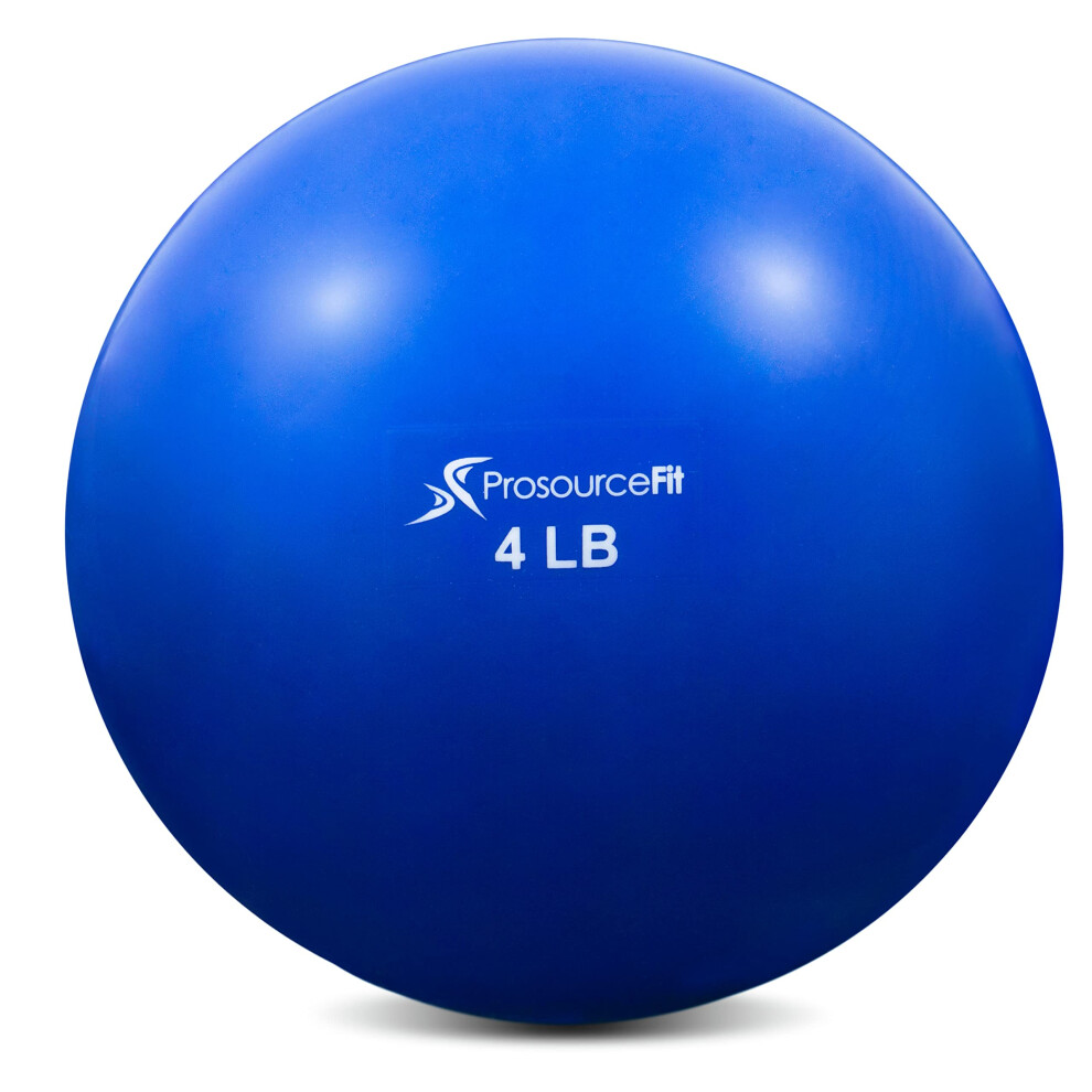 Photos - Exercise Ball / Medicine Ball ProsourceFit Weighted Toning Exercise Balls for Pilates Yoga Strength Training and Physical Therapy 2 lb to 8 lb Color Coded
