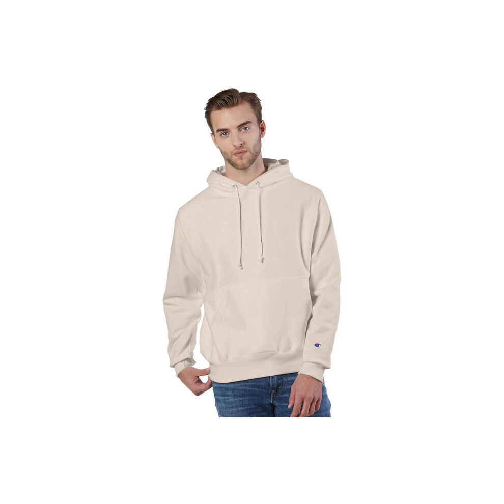 Sudadera Con Capucha Y Tejido Inverso - Gris Oxford - M(D0102H7Y8U6)-image