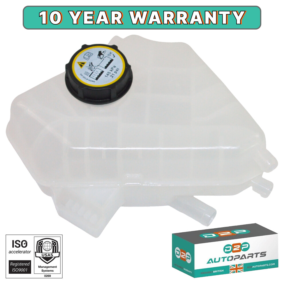 Radiator Coolant Expansion Header Tank For Ford Fiesta Mk7 2008-2019 5060414646916