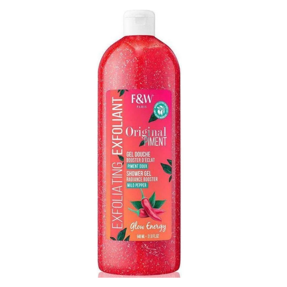 Fair and White Original Piment Mild Exfoliating  Shower Gel 940ml
