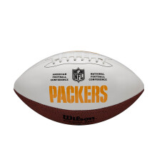 WILSON NFL Live Team Handtekening Voetbal, Green Bay Packers
