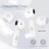 Mpow MPOW MX3 TRUE WIRLELESS BLUETOOTH IN-EAR HEADPHONES BUDS STEREO - WHITE 2