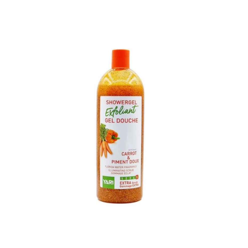 Yari Exfoliant Showergel Carrot & Piment Doux 1000ml
