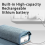 Rechargeable LI-ION Battery Digitization Tricolor LCD Large Screen 6