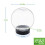 Achla Designs Glasblumenvase, Globe Vase 5