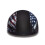 Daytona HELMETS Motorcycle Half Helmet Skull Cap- USA 100% DOT Approved 5