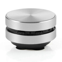 Enceinte Bluetooth portable à conduction osseuse, son stéréo (argent)