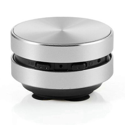Enceinte Bluetooth portable à conduction osseuse, son stéréo (argent)