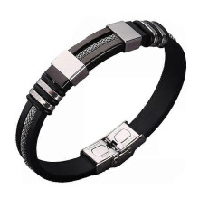 (noir)Biancat ProstaPower Bracelet, bande et bracelet pour hommes et femmes