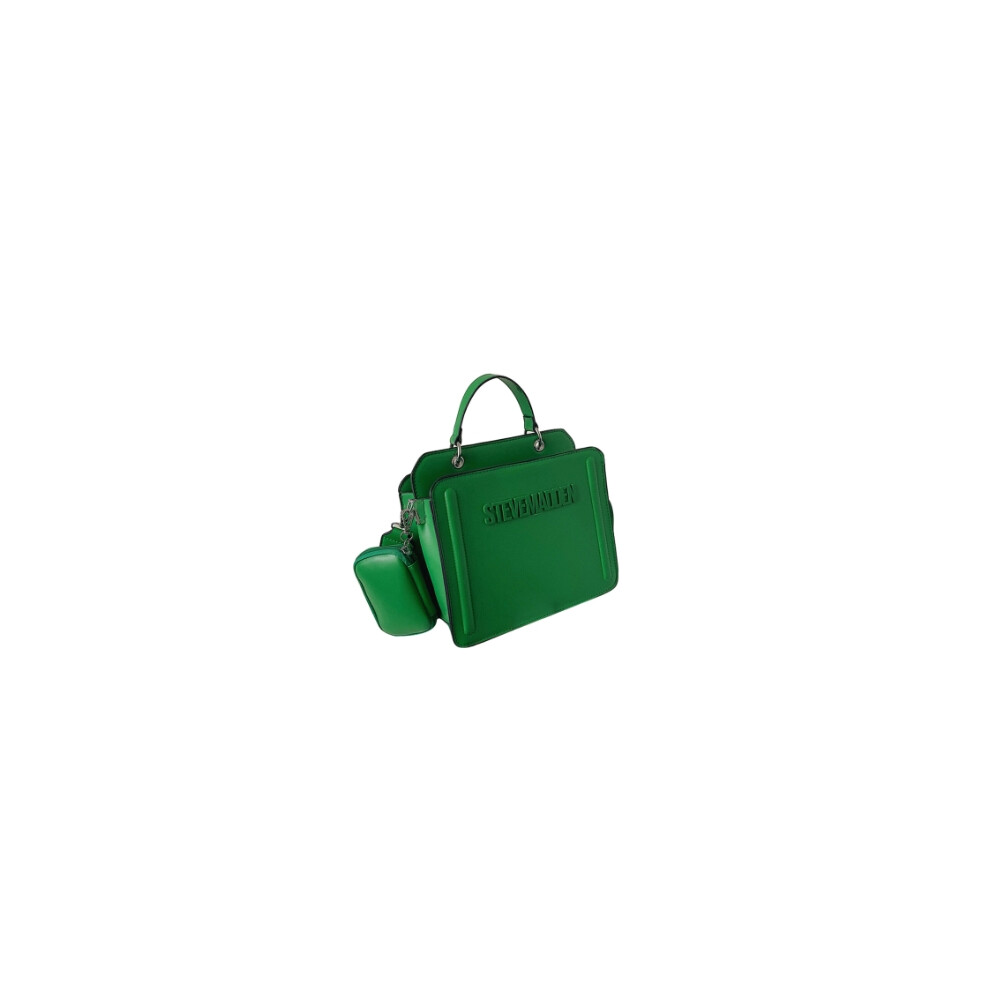((Dark green) Steve Women Madden Fashion Square Bag) New Fashion Handy Small Square Bag 2025 Trend Letter Print Shoulder Bag Simple Commuter Crossbody Bag Women Wholesale
