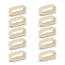 (Sterkleur 22 mm) 10 stuks siliconen bevestigingsring 18 mm / 20 mm / 22 mm polsbandhouder