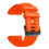 Bracelet de montre en silicone orange pour Garmin Instinct 1