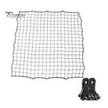 Voetbal rebounder net met 20 elastische touwen Kickback voetbal oefennet Target Goal rebound net Beginners trainingshulpmiddel