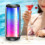 (Pulse4 Blanc) Enceinte Bluetooth portable étanche Pulse 5 Pulse 4 avec spectacle de lumière_FC10 2