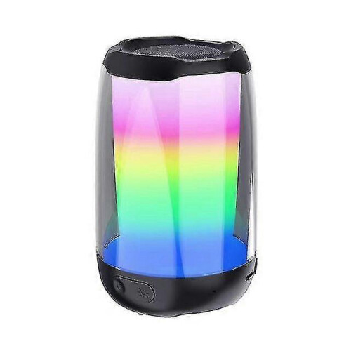 (Pulse4Mini Noir) Enceinte Bluetooth portable étanche Pulse 5 Pulse 4 avec spectacle de lumière_FC10